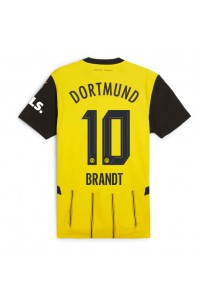 Borussia Dortmund Julian Brandt #10 Jalkapallovaatteet Kotipaita 2024-25 Lyhythihainen